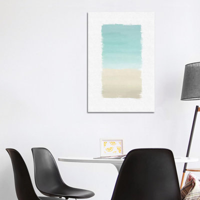 Turquoise Abstract by Orara Studio - Wrapped Canvas Print