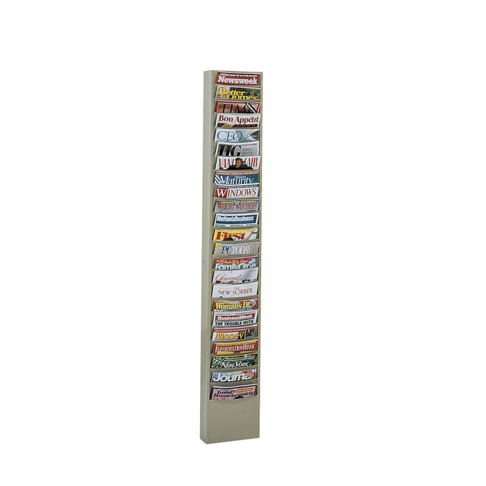 Symple Stuff Tobler Symple Stuff 65.5'' H Magazine Rack | Wayfair