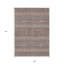 Tapis intérieur lavable à médaillon floral en cuivre 9 pi x 12 pi