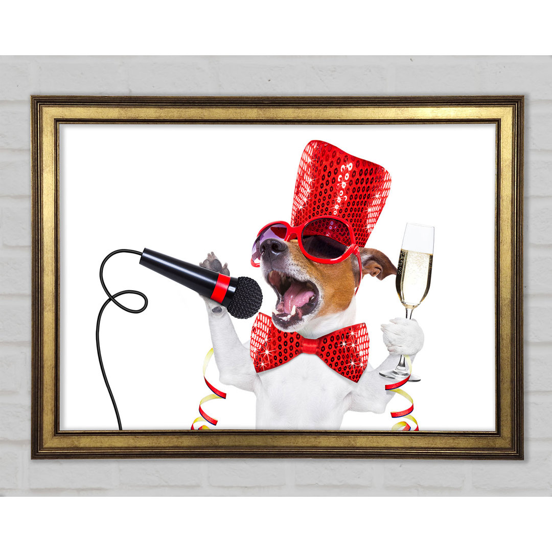 Jack Russell Kareoke - Drucken