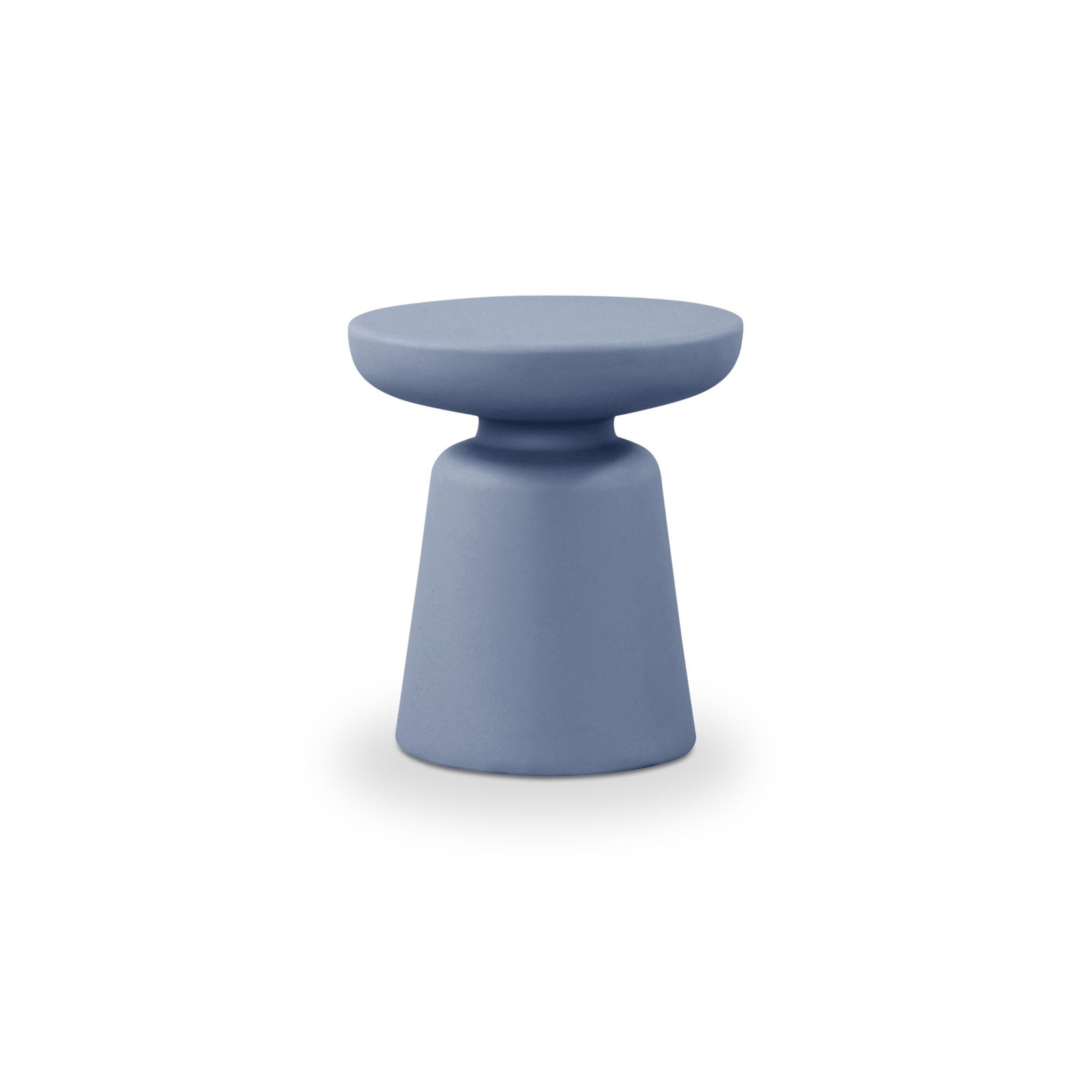16" Patio Side Table, Blue
