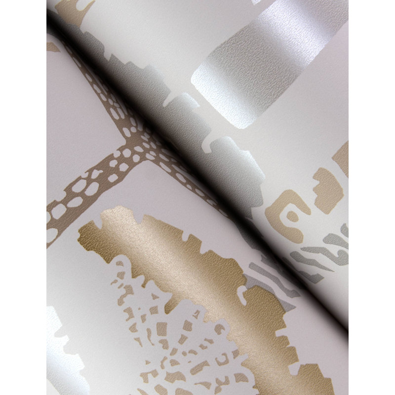 Unify Indigo Forest Wallpaper, Gold