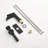 Deck Mounted Single Hole Bathroom Sink Faucet With Pop-Up Drain Assembly