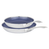 Viking 3-Ply HybridPlus 2pc Ceramic Nonstick FryPan Set, 9.5in and 11in, 2.3mm