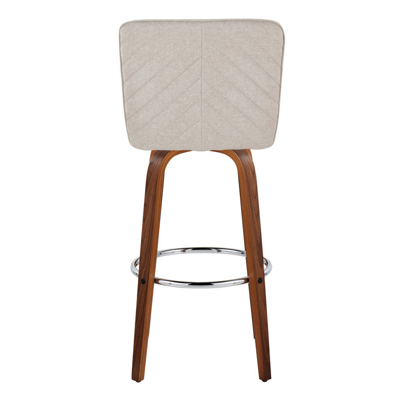 Contemporary Fixed-Height Barstool