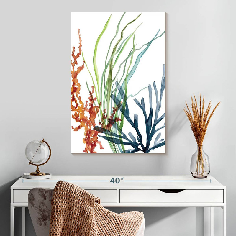 Brampt Ocean Garden I, 30" H x 20" W
