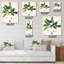 Horloge murale rétro Vintage Botanicals II-1549852574