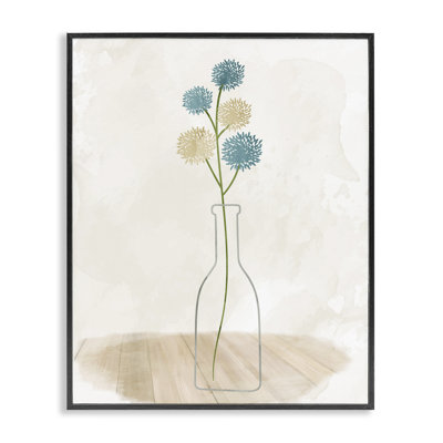 Art simple dans un vase Bud par Kim Allen bg-217