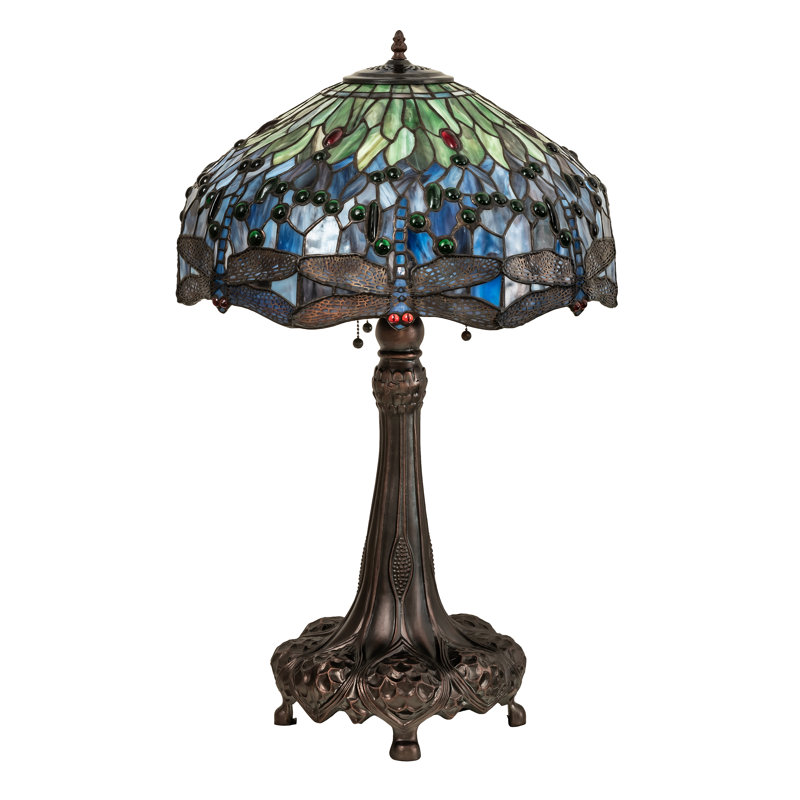 Tiffany Hanginghead Dragonfly Table Lamp