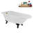 62" Streamline Clawfoot Tub,Tray,Drain, Clawfeet-101628982-102218226