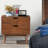 Indra 22" H 2-Drawer Wood Nightstand-2037666226