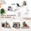 Grande étagère murale pour arbre à chat 6 pièces Alynie-534316273