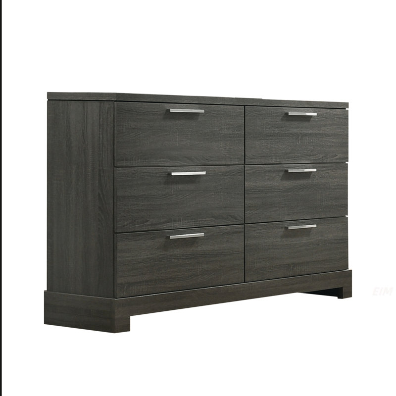 Commode à finition chêne gris Lantha (Commode)