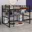 Lit mezzanine double avec tiroirs Alekzander Kids-24646859