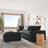 Modway Commix Down Filled Overstuffed Sectional Sofa and Ottoman Set-88849753