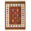 Southwestern Wool Hand Woven Area Rug-20206523