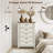 Wood Vintage Dresser 5 Drawer, Tall Dressers-796022513