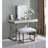 Asa White Finish Accent Mirror