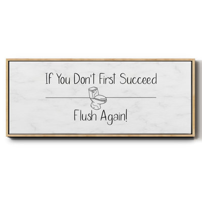 If If Don't ... - Toile encadrée