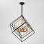 Lustre moderne Mid-Century Artika Sowell, noir et or
