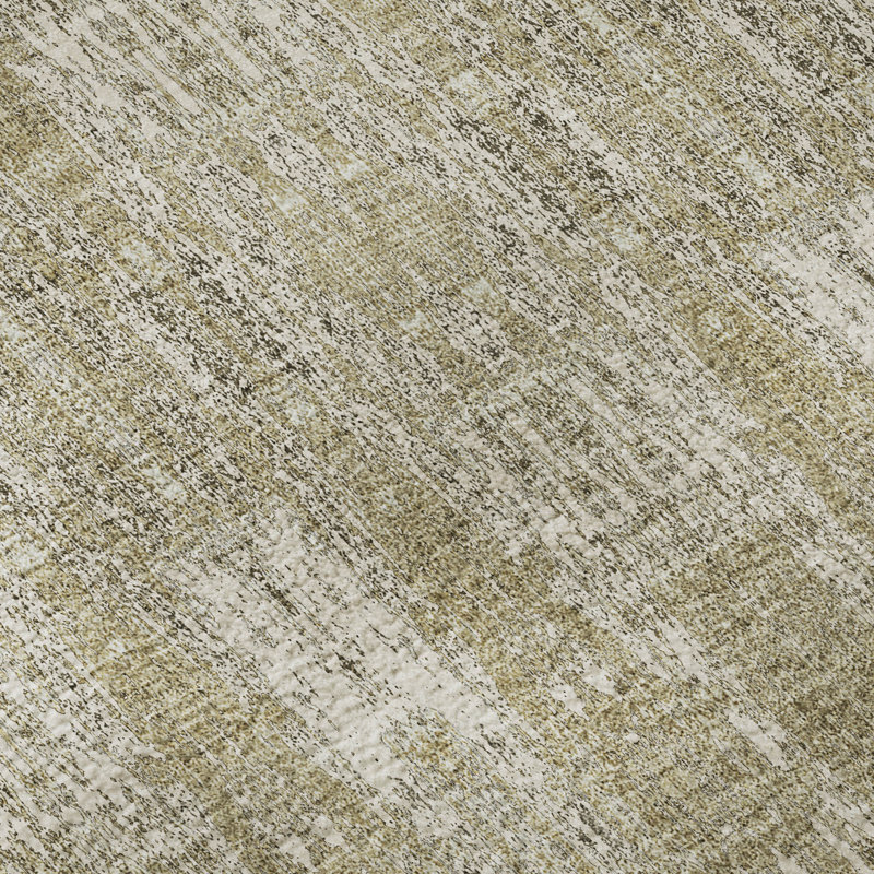 Premium Machine Washable Cerrito AMF580 Beige Rug, Rectangle 9' x 12'