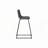 Office Chair,Bar Height,Standing,Computer Desk,Work,Grey Leather Look,Black Metal,Contemporary