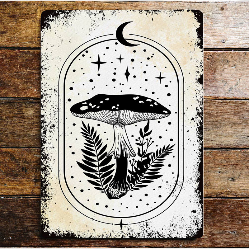 Handmade Landscape & Nature Wall Decor on Metal, 80cm H x 60cm W