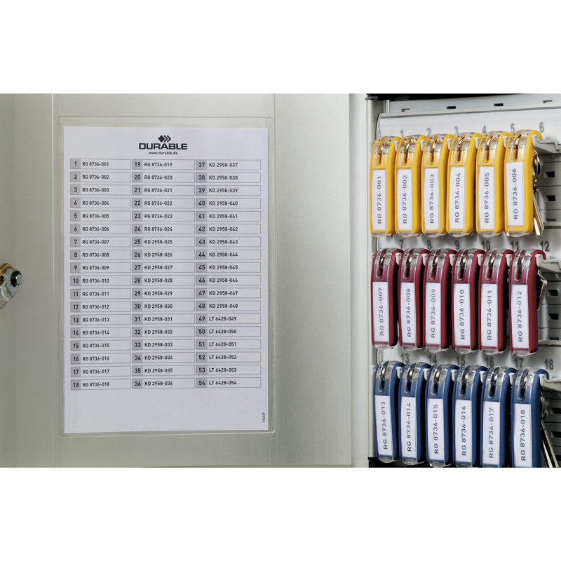 Durable® Locking Key Cabinet Key Cabinet Key