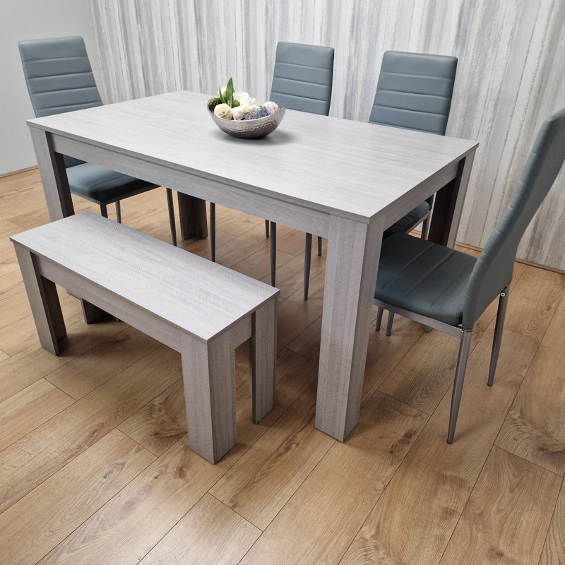 Mihoko 6 - Person Dining Set