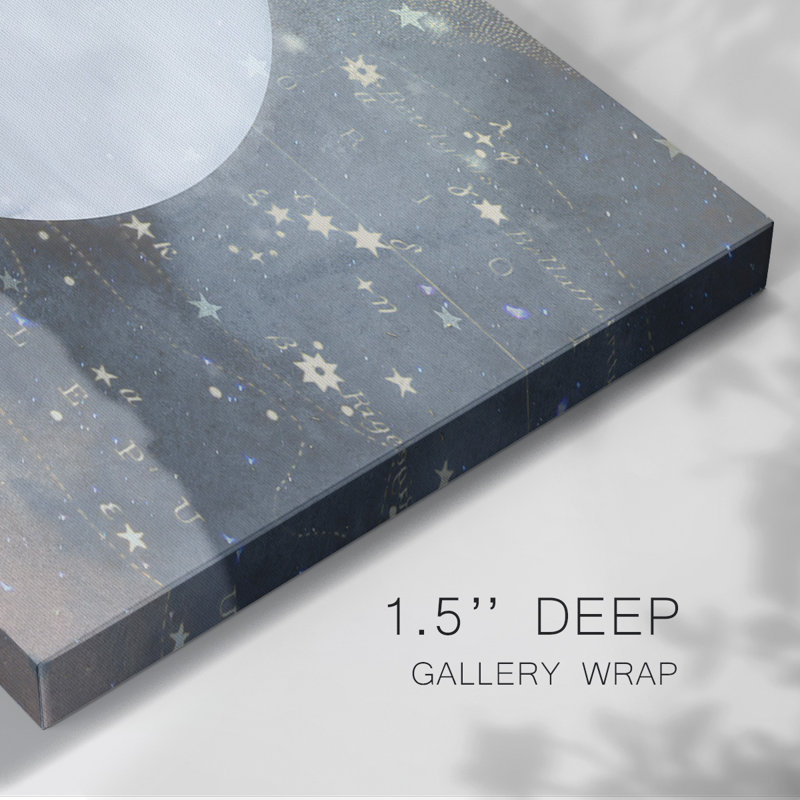 Celestial Love II-Gallery Wrapped Canvas, 32" H x 48" W