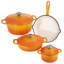 7 - Piece Cast Iron Cookware Set-29129814