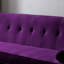 72" Mid-Century Style Linen Fabric Chesterfield Sofa 72".-1956438900