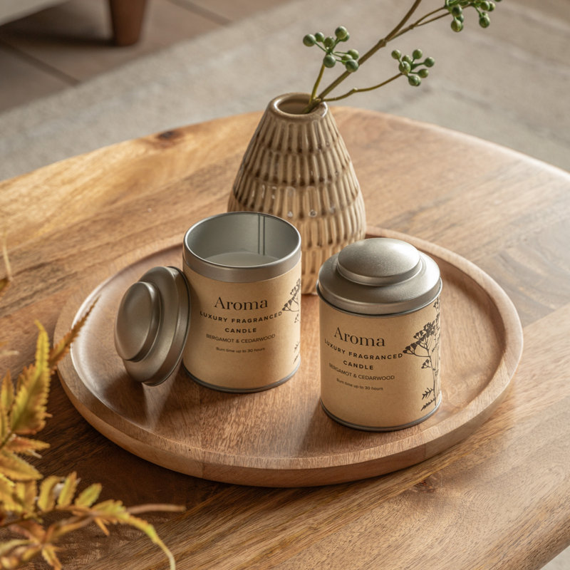 Scented Unscented Flameless Pillar Candle