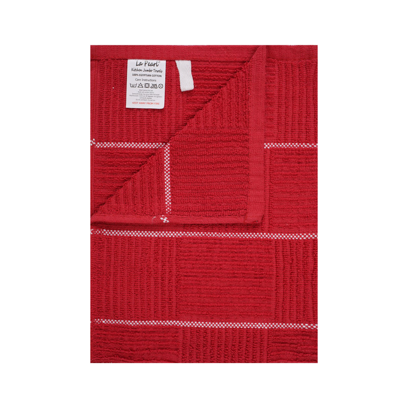 Cotton Stripe Jacquard Tea Towel Kitchen Towel