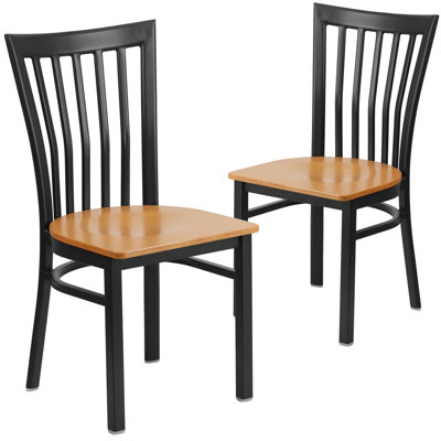 Jophy School House Back Metal Restaurant Chair