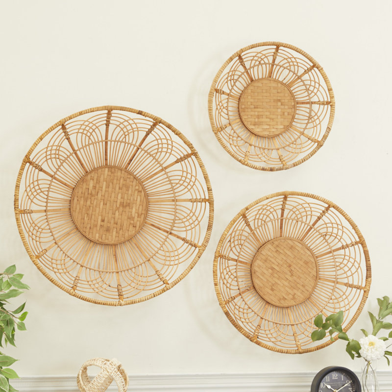 Coastal Abstract Wall Decor, Light Brown
