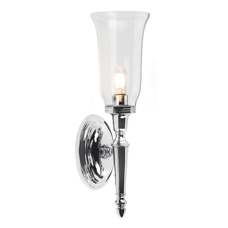 Thornsberry 1-Light Wallchiere, Polished Chrome