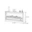 Meuble télé avec foyer en bois manufacturé brun massif-201426429-201426426