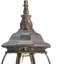 Applique murale globe en verre ornemental-1305196318