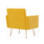 Fauteuil d'appoint moderne en velours capitonné pour la maison