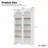 Free Standing 5 Tier Bookshelves-1472734654