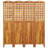 70.9'' H Solid Wood Folding Room Divider-1635944965