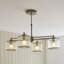 Anesty 4 - Light Shaded Chandelier