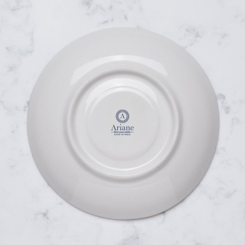 Porcelain Luxury Saucer, Aqua, 6"