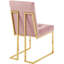 Chaise d'appoint en velours capitonné Chakevia-28747691-39826283