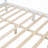 Wood Platform Bed Frame,Retro Style Platform Bed With Wooden Slat Support-800915624-800915622