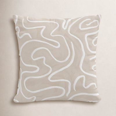 Miley Cotton Throw Pillow