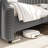 Platform Bed Frame with 50.2" Headboard, Velvet Upholstered Bed Frame with Vertical Channel Tufted Headboard & Footboard, Nailhead Trim, No Box Spring Needed-806232841-806232835