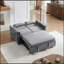 Canapé convertible polyvalent avec dossier réglable et lit escamotable pour espaces compacts