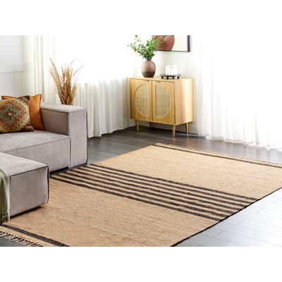Brucie Striped Hand Woven Area Rug